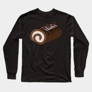 Chocolate Cake Roll Long Sleeve T-Shirt